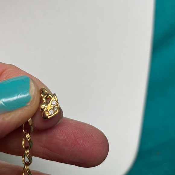 Beautiful Swarovski Necklace and erring set blue huge stones rare new - Picture 6 of 10